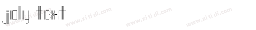 joly text字体转换